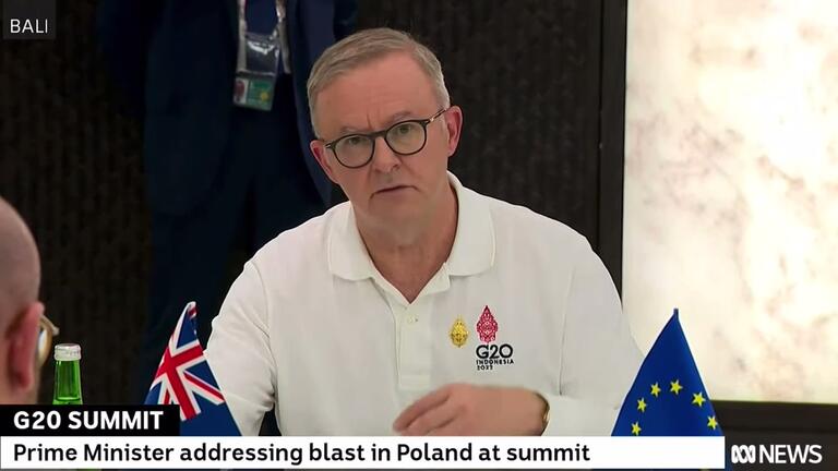 Anthony Albanese: Russia’s missile attacks on Ukraine overnight are deeply concerni…