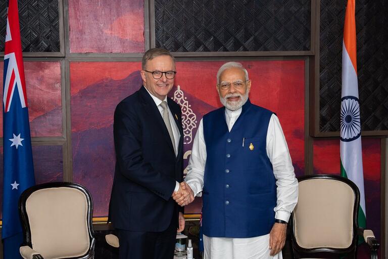Anthony Albanese: So wonderful to see my friend @narendramodi, Prime Minister of In…
