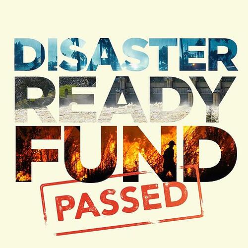 BREAKING: The Albanese Government's Disaster Ready Fund has passe...