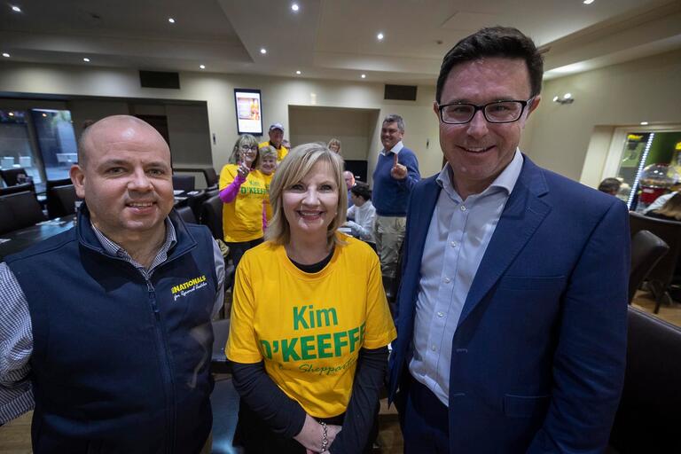 David Littleproud MP: A good night at Shepparton’s Aussie Hotel with Kim O’Keeffe  &amp…