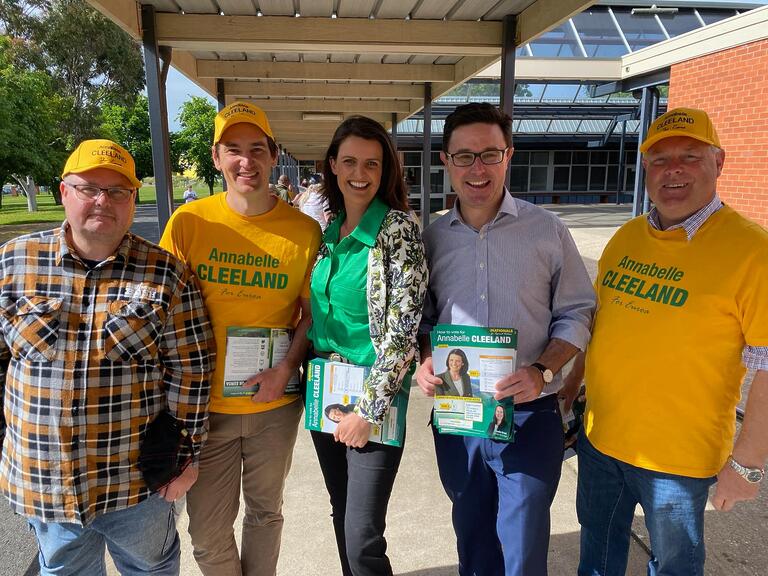 David Littleproud MP: Sea of green & gold for Annabelle Cleeland for Euroa!…