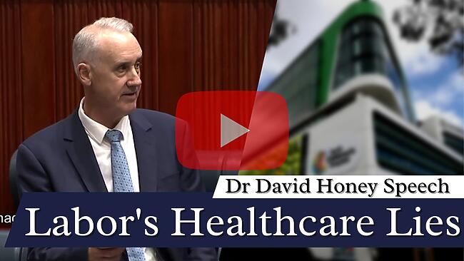 Labor's Healthcare Lies
I stood in Parliament and called out the ...