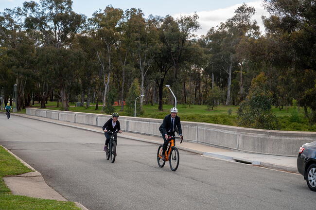 The days in Parliament House are pretty long so it is always grea...