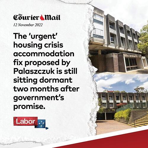 Queensland has a housing crisis, and Labor's inaction is making i...