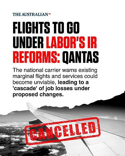 Liberal Party of Australia: Another employer warning of the economic damage that would be cau…