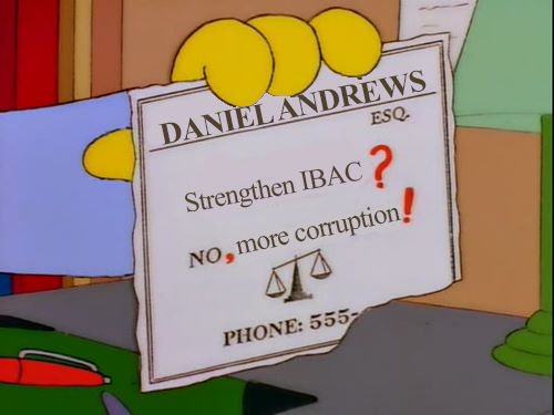 Daniel Andrews is facing his 5th IBAC investigation. Don't let hi...