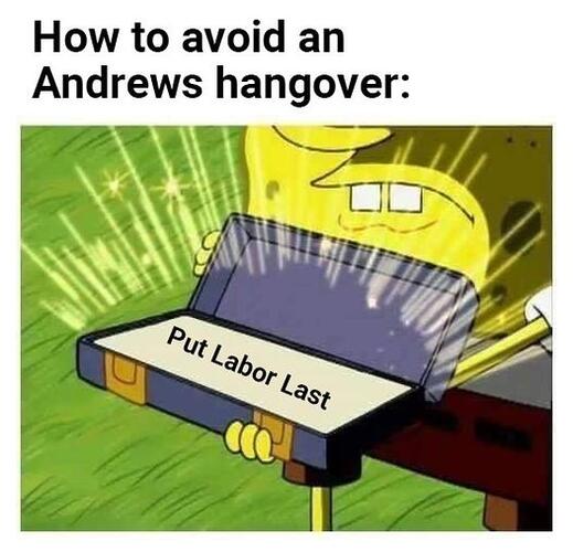 Liberal Victoria: Don’t wake up to an Andrews hangover tomorrow. Vote Liberal and N…