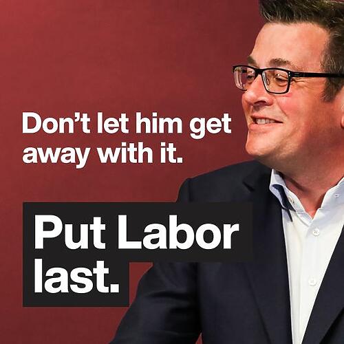 The only way to hold Daniel Andrews to account and deliver Real S...