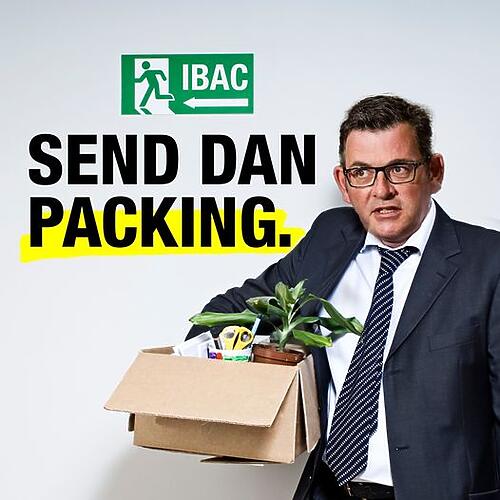 The only way to send Dan packing, is by voting for your local Lib...