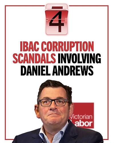 This is the fourth IBAC corruption scandal investigating Mr Andre...