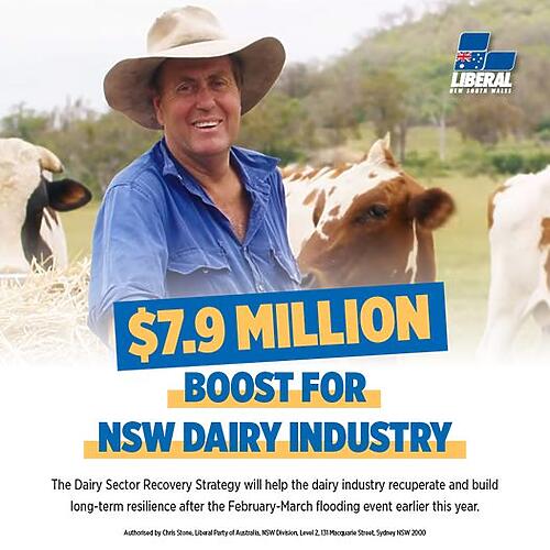 A $7.9 million investment will help the dairy industry recover an...