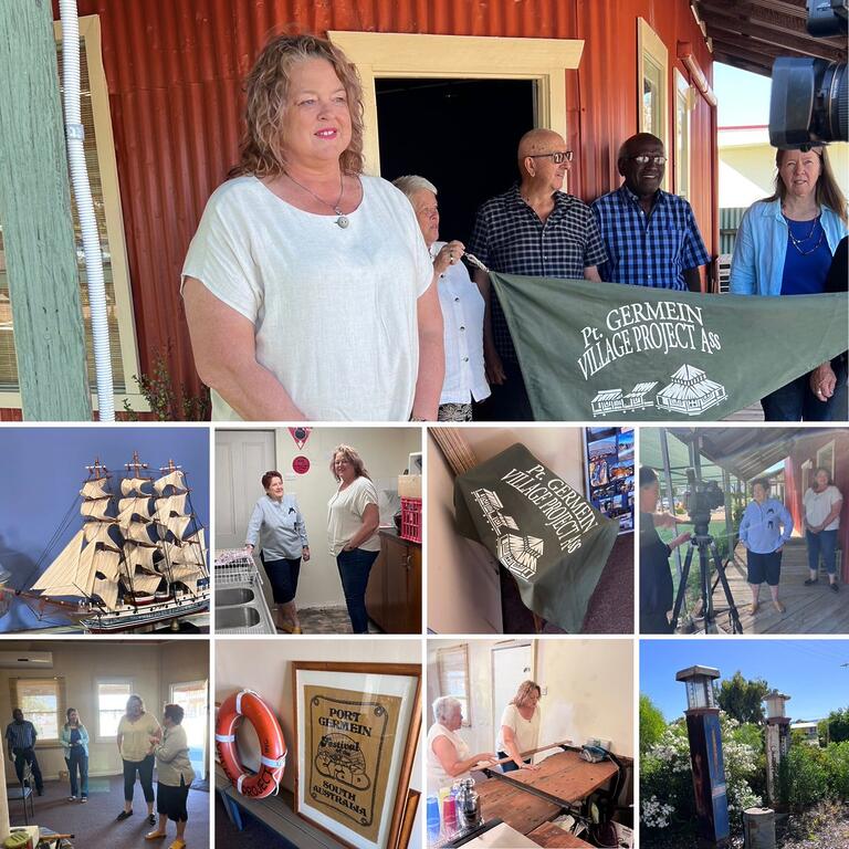Nat Cook MP: Celebrating Grants SA success in Port Germein.  A terrific team …