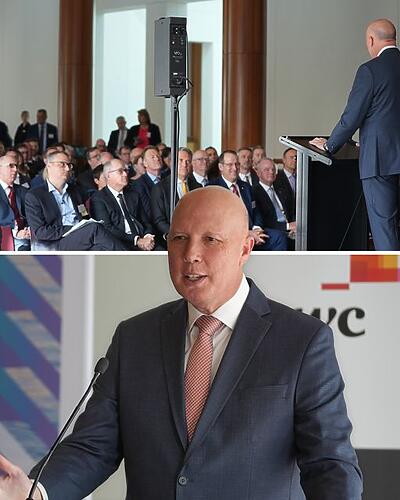 Peter Dutton: Grateful to speak at PwC Australia’s Maximising Australia’s AUKUS…