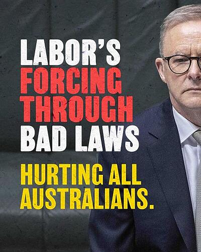 Labor’s industrial relations legislation is bad for our nation, a...