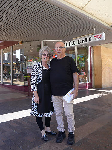 Louis and Tess have proudly owned and run the Ritz Cafe in Fairfi...
