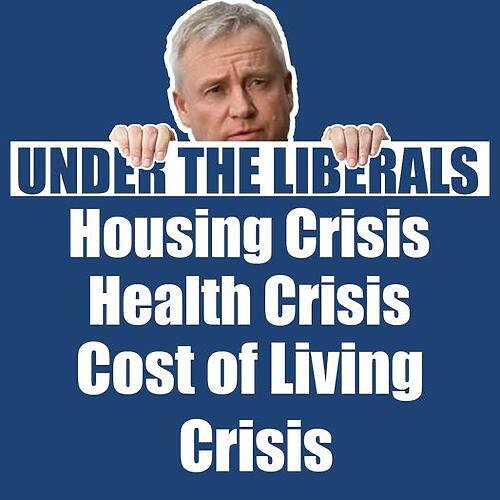 How many more crises are going to happen under the Liberals watch...