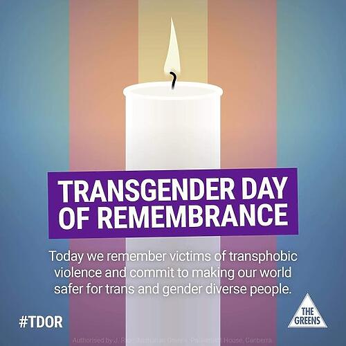 It’s Trans Day of Remembrance (TDOR), an annual date that honours...