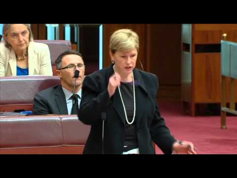 Christine Milne: Condolence statement - Harry Evans