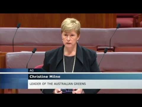 Christine Milne on war in Iraq: "Australia needs an independent foreign policy"