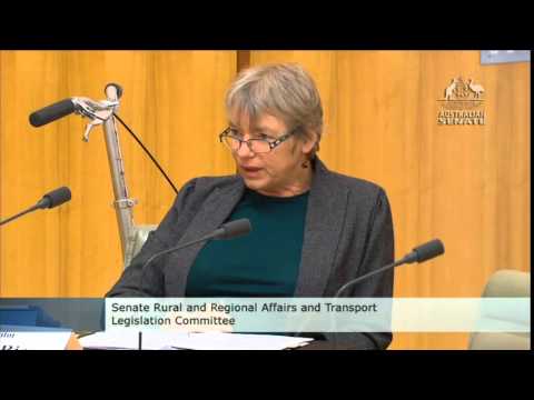 VIDEO: Australian Greens: Estimates: federal funding for the East West toll road