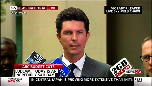 Press Conference - ABC loses staff and programs to Abbott's budget cuts