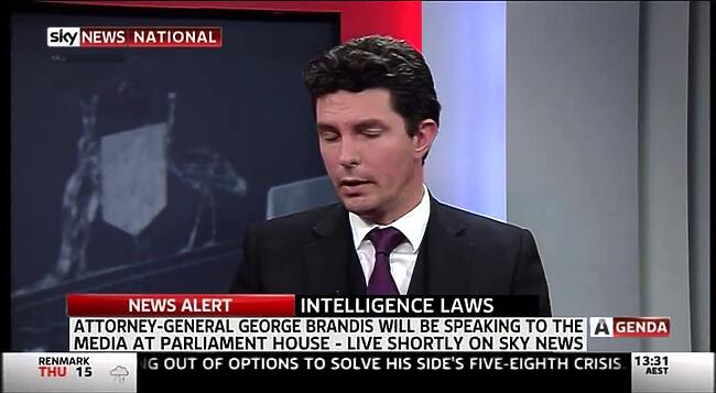 Scott on Lunchtime Agenda talking ASIO laws July 16, 2014