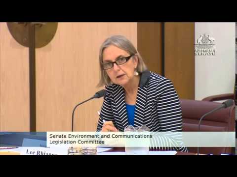 Senate Estimates: Lee Rhiannon asks about the MDBA