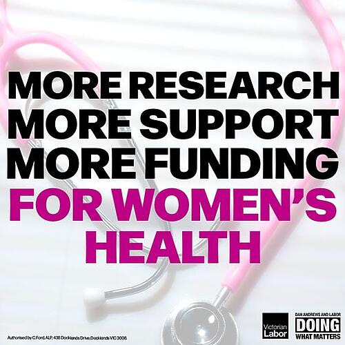 For too long women's health hasn't received the attention it dese...