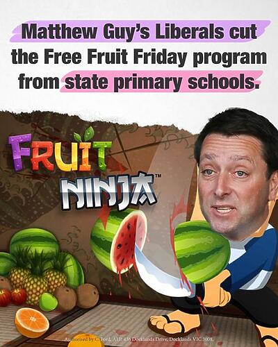 Matthew Guy's Liberals will cut anything. They even slashed Free ...