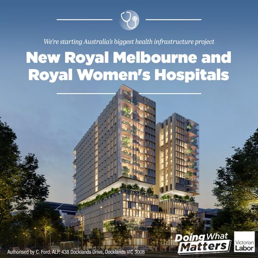 The Royal Melbourne Hospital and Royal Women's Hospital have cared for...