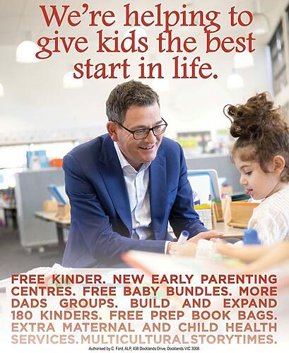 We're doing what matters to give our littlest Victorians the best...