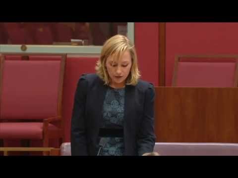 Senator Larissa Waters speaking on the Mineral Resources Rent Tax Repeal Bill