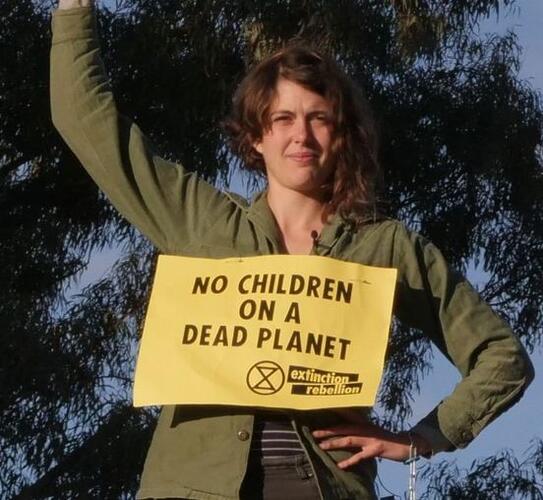 Come to the rally tomorrow to support climate activist Violet Coc...