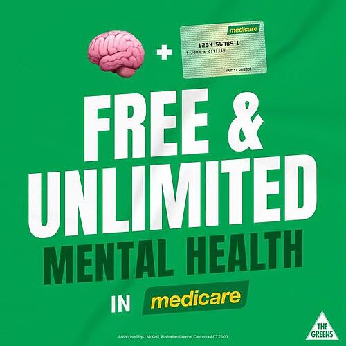 Mental Health care should be free and people should be able to ac...