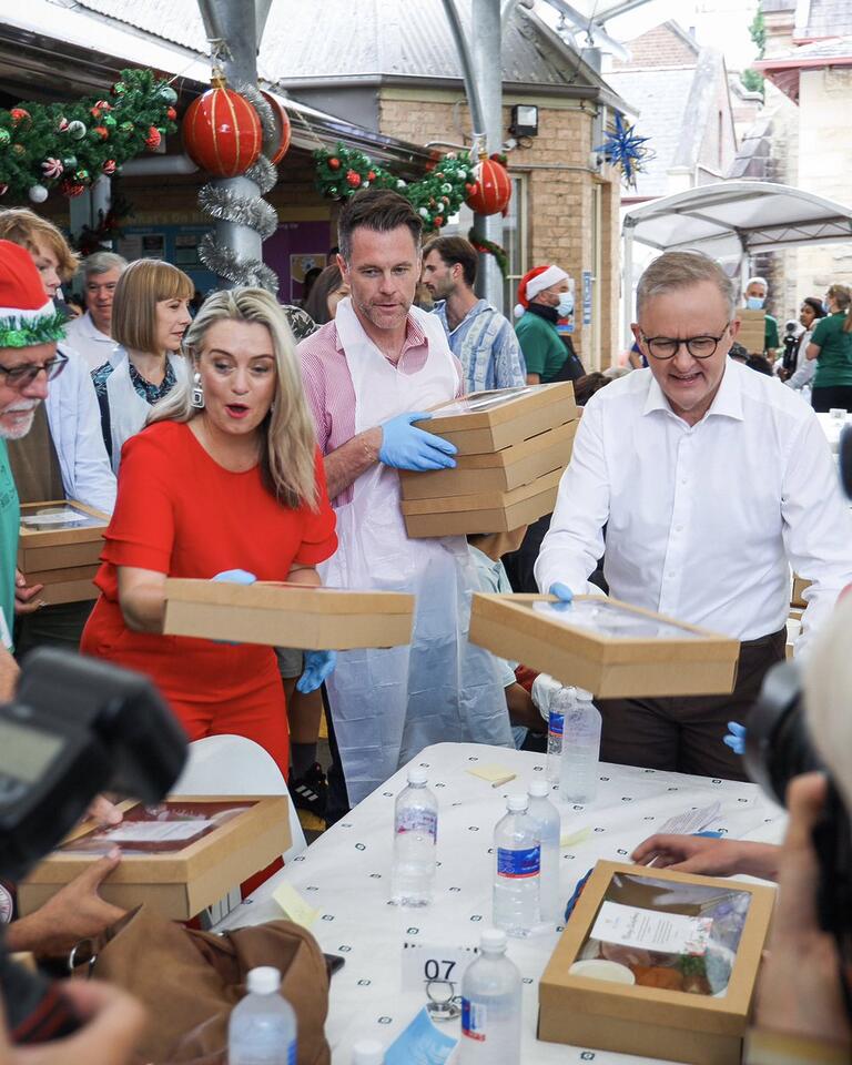 Anthony Albanese: For many Australians Christmas Day is one to celebrate with famil…