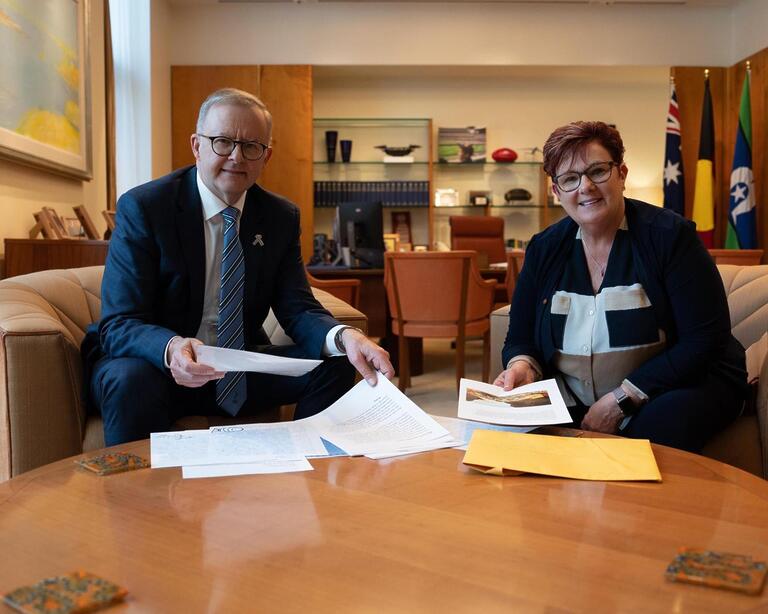 Anthony Albanese: Liv and her classmates from Forest Primary wrote to me with ideas…