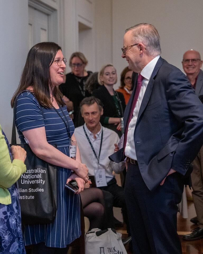 Anthony Albanese: Wonderful to meet with academics from across Australia at Old Par…