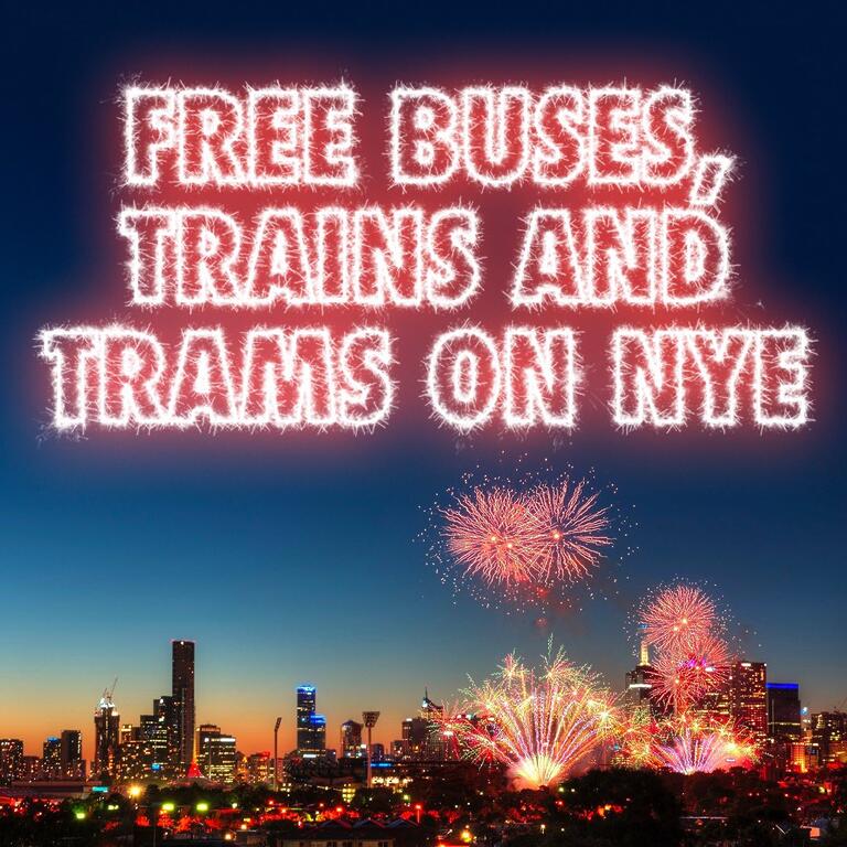 Dan Andrews: Good news if you’re getting on the beers for New Years.  Public t…