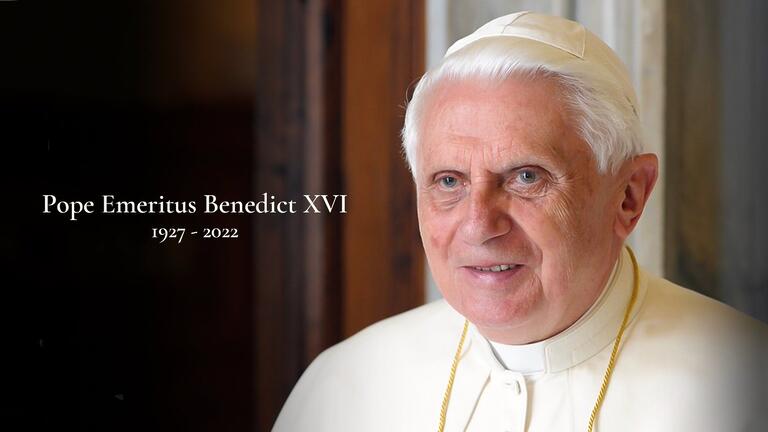Dom Perrottet: I am saddened to learn of the passing of Pope Emeritus Benedict X…