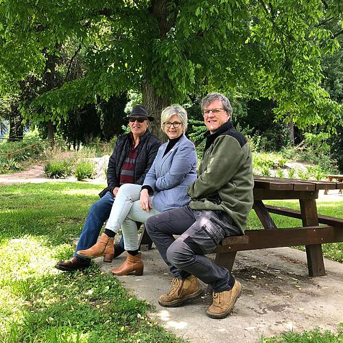 On my recent trip to Mt Beauty I met with community members Steph...