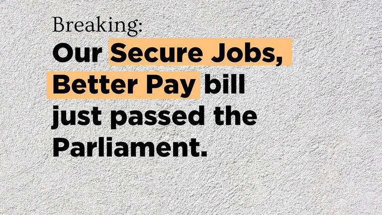 Kate Thwaites: A big deal to pass this today.  We’ve promised to get wages movi…
