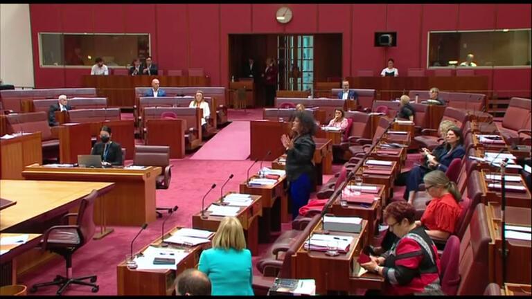 Malarndirri McCarthy: Just before the Territory Rights bill passed the Senate last nigh…