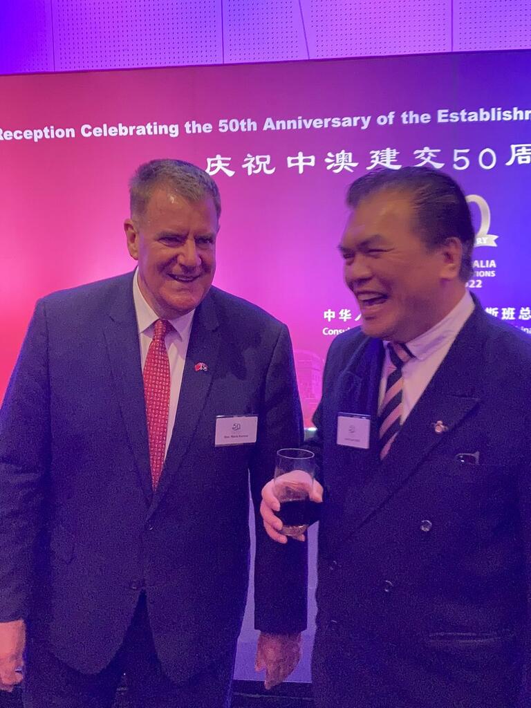 Mark Furner MP: Pleased to join the Chinese Consul General to Queensland tonight …