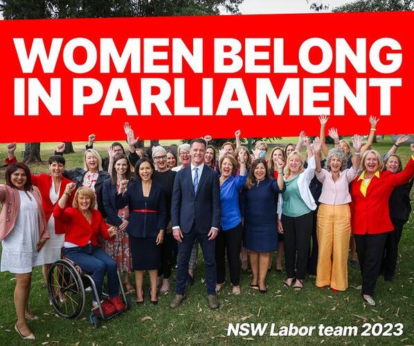 And that's on gender diversity in parliament – brought to you by ...