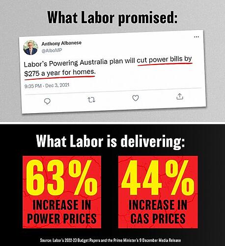 Anthony Albanese promised Australians lower power prices - he has...