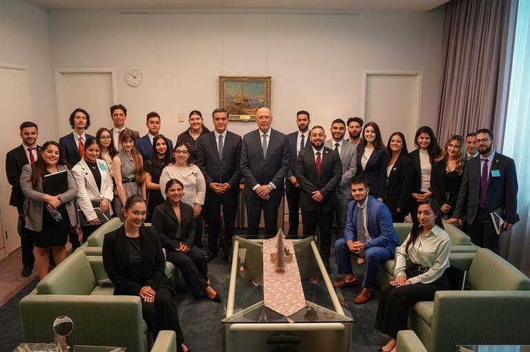 Peter Dutton: It was a pleasure to meet with the next generation of leaders fro…