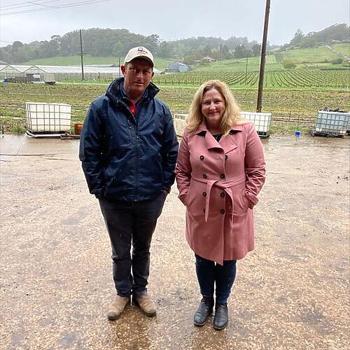 Rebekha Sharkie MP: Recently I visited a sixth generational farmer, Richard Cobbledic…
