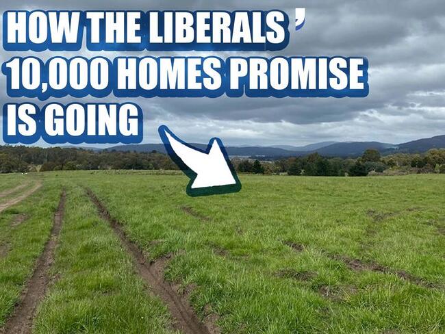 Tasmanian Labor: Back in 2018 the Liberals promised that houses would be built on …