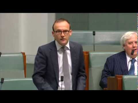 Adam Bandt question to Tony Abbott about WA jobs & economy