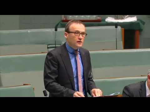 VIDEO: Australian Greens: Adam introduces Troop Deployment Bill